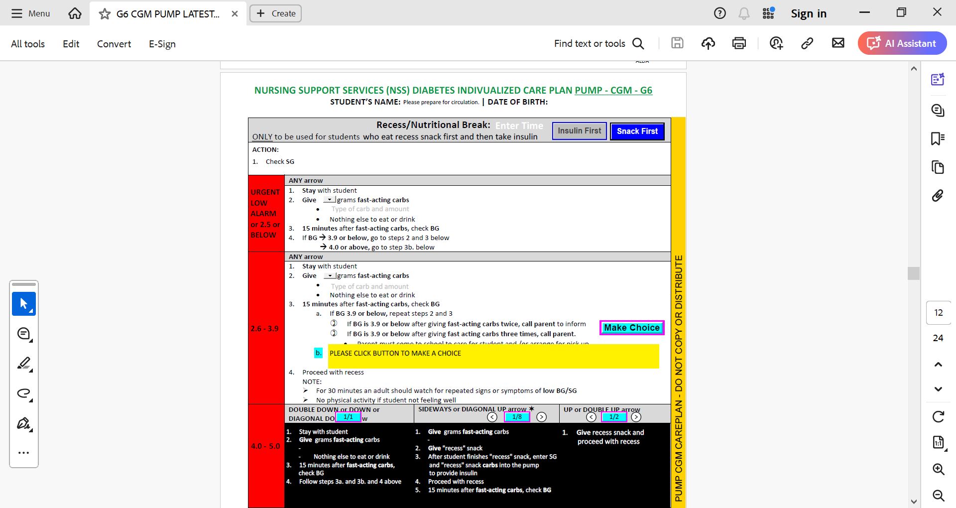 Dynamic Acrobat Forms